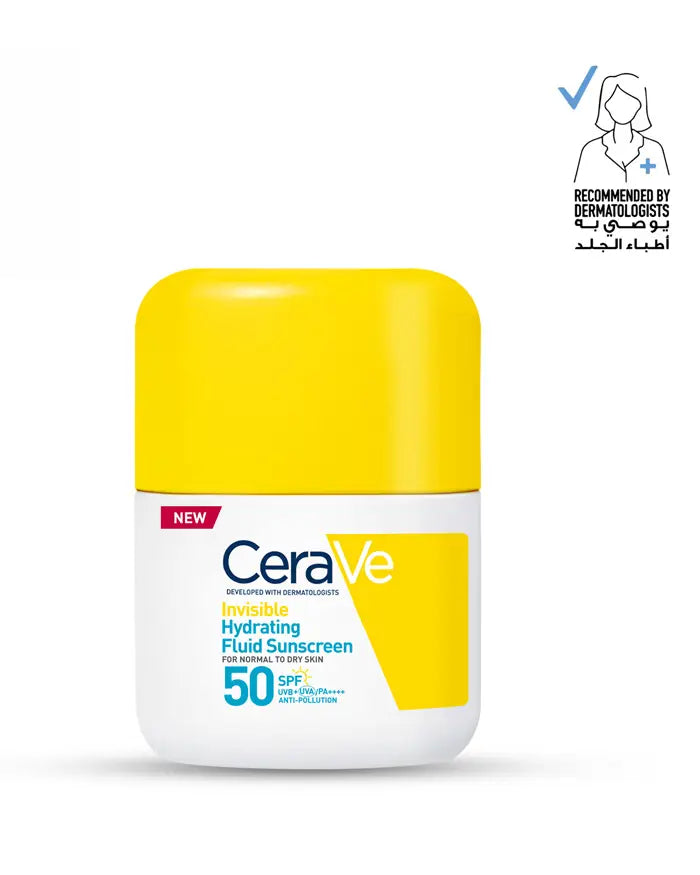 CeraVe Invisible Hydrating Fluid Sunscreen Spf 50 50ml