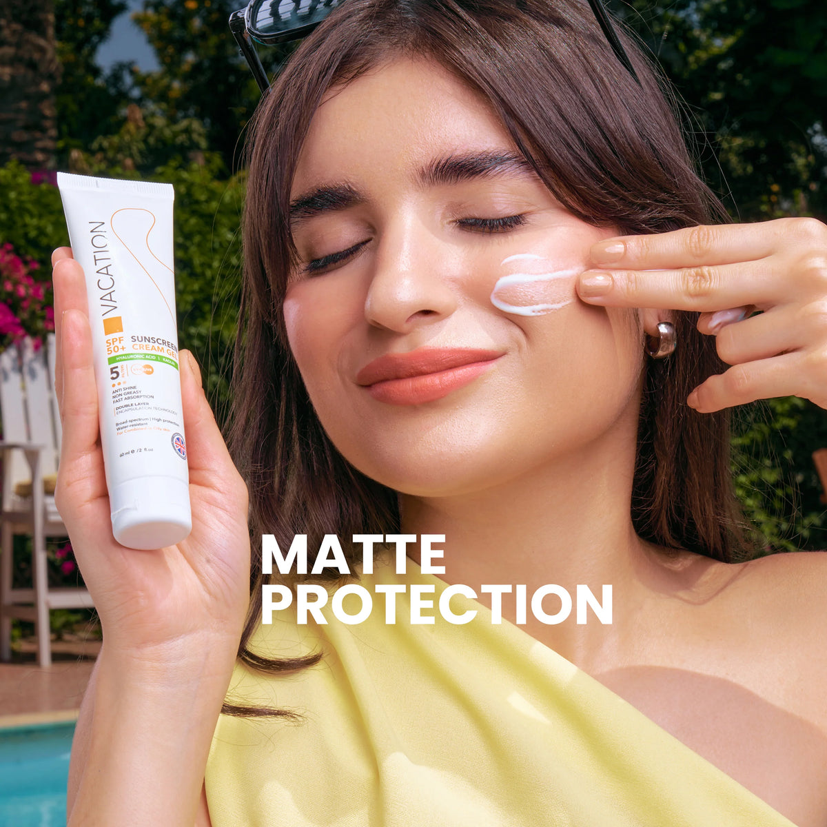 VACATION SUNSCREEN CREAM GEL 60 ML 1+1